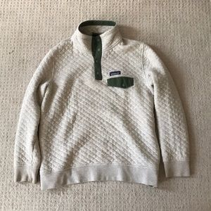 Women’s Patagonia organic cotton quilt pullover